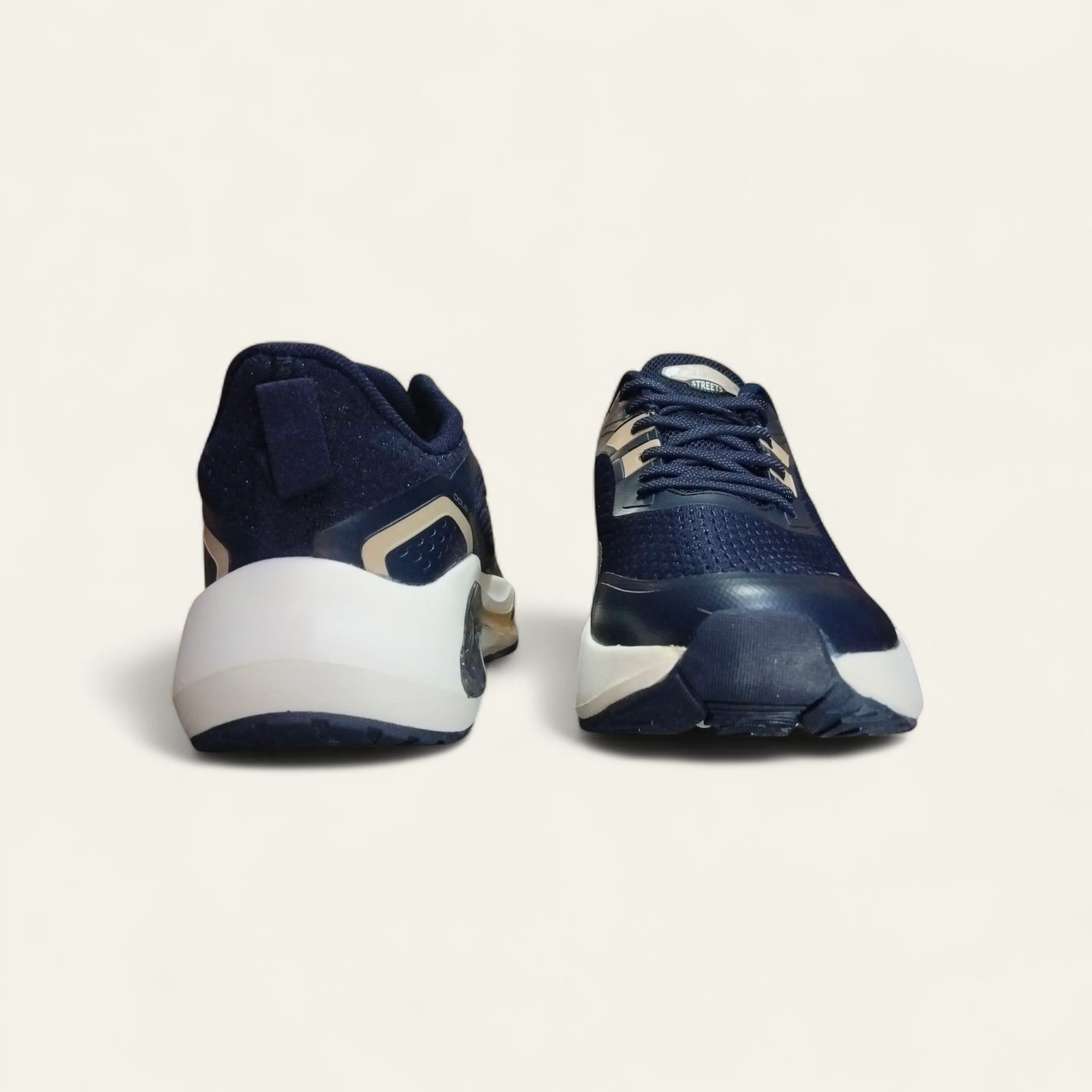 Abros GT700 Navy/Beige - Men's Running Shoes