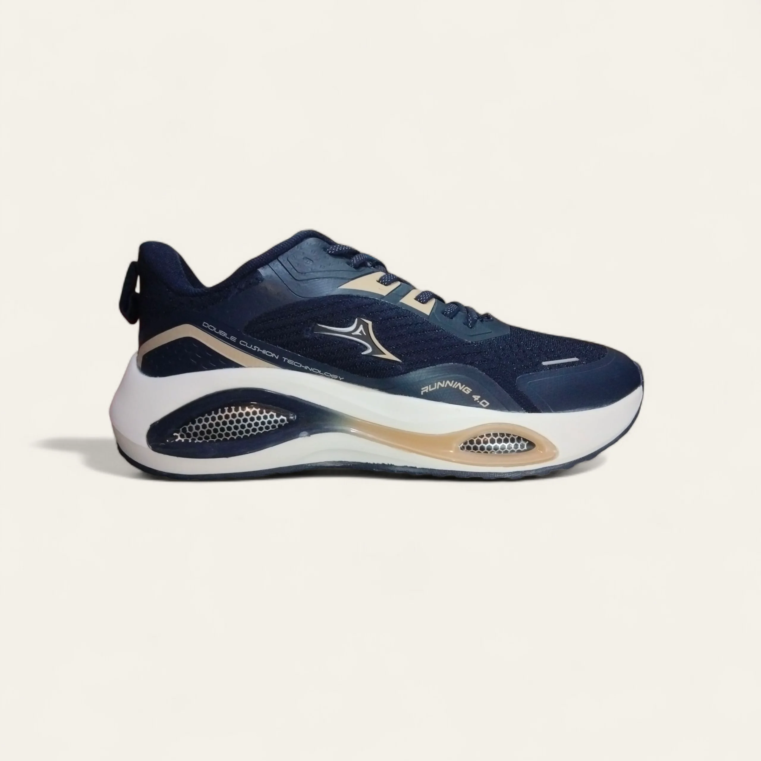 Abros GT700 Navy/Beige - Men's Running Shoes