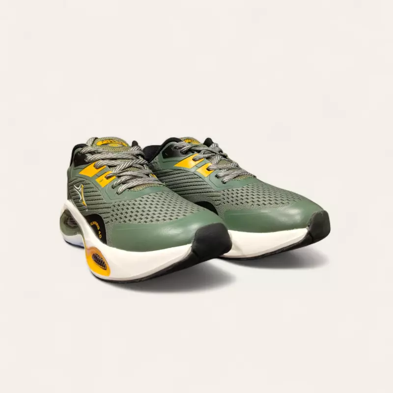 Abros GT700 Olive/Mustard - Men's Running Shoes