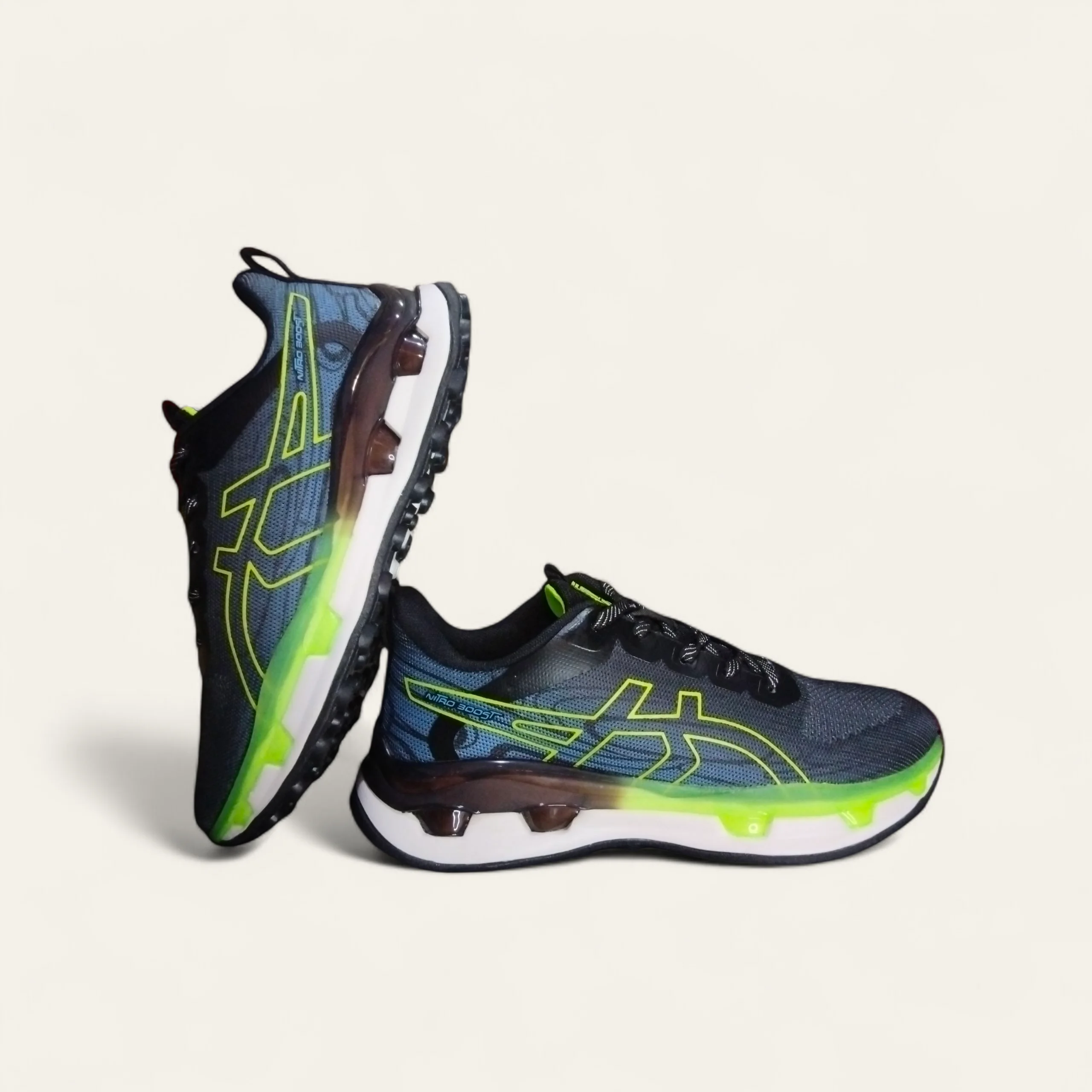 Abros Jace Black/F.Green - Men's Sports Shoes