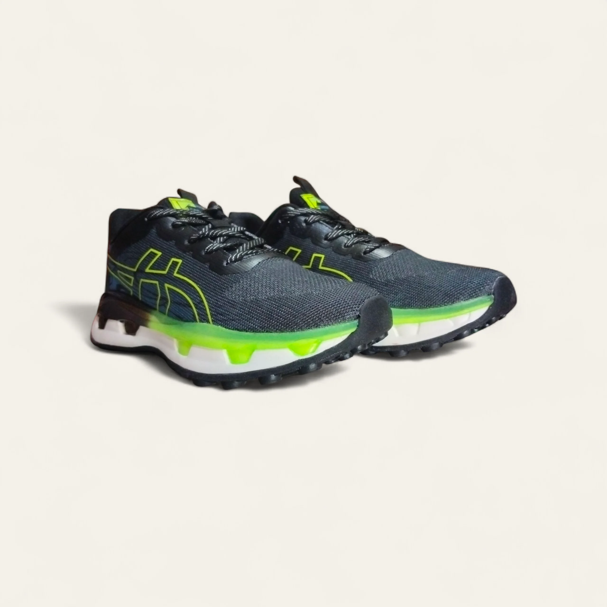 Abros Jace Black/F.Green - Men's Sports Shoes