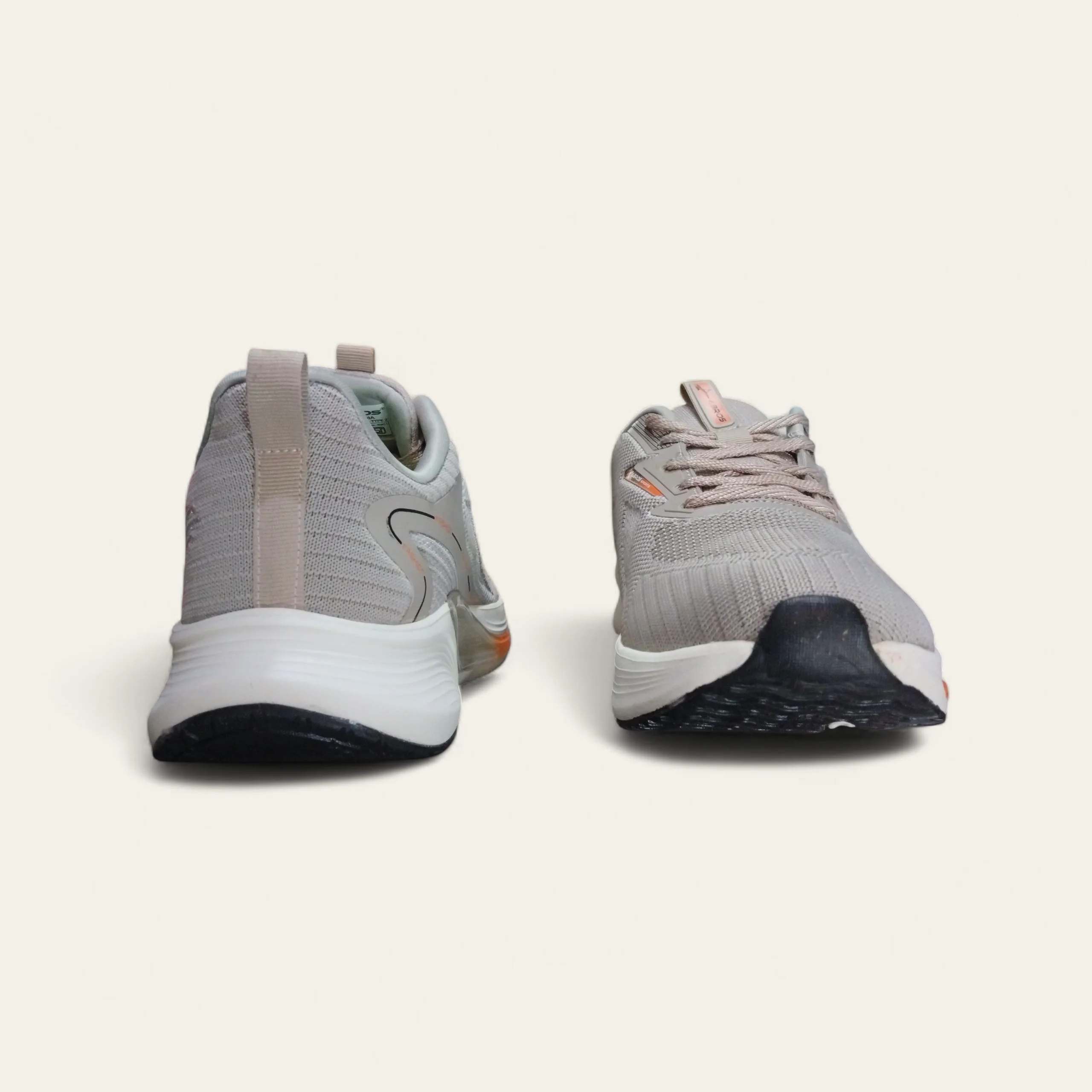 Abros Lift Beige/Orange - Men's Running Shoes