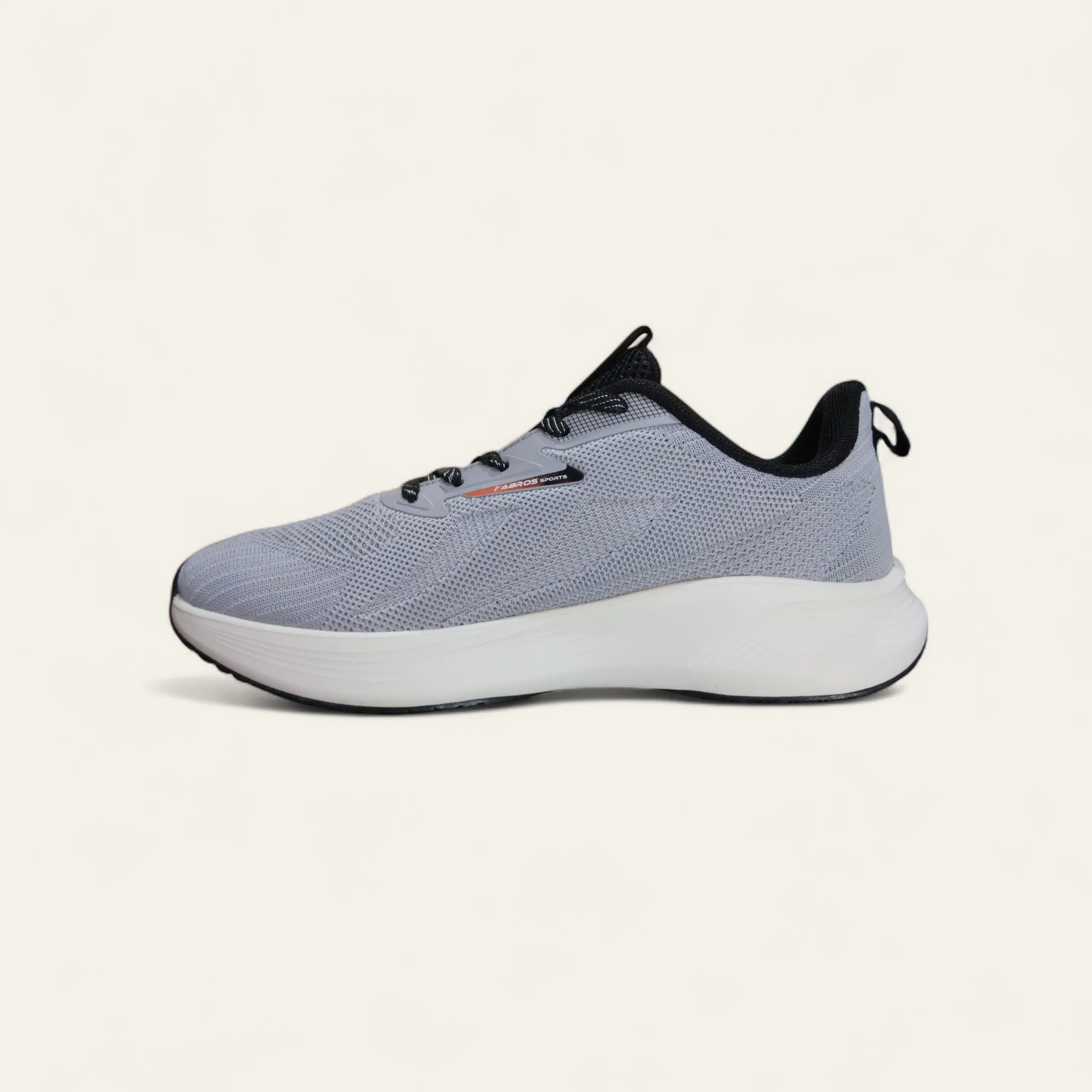 Abros Lift L.Grey/Black - Men's Running Shoes