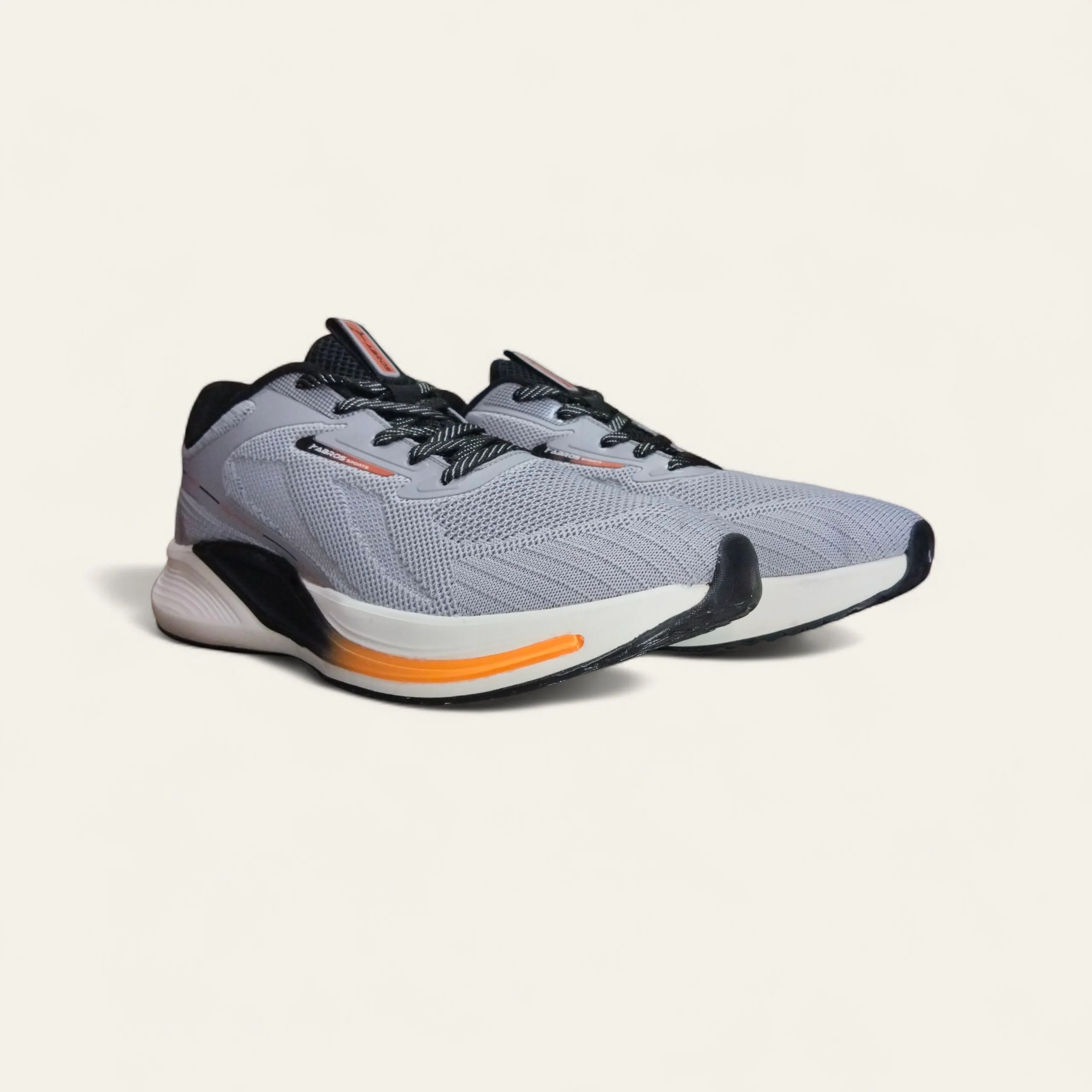 Abros Lift L.Grey/Black - Men's Running Shoes