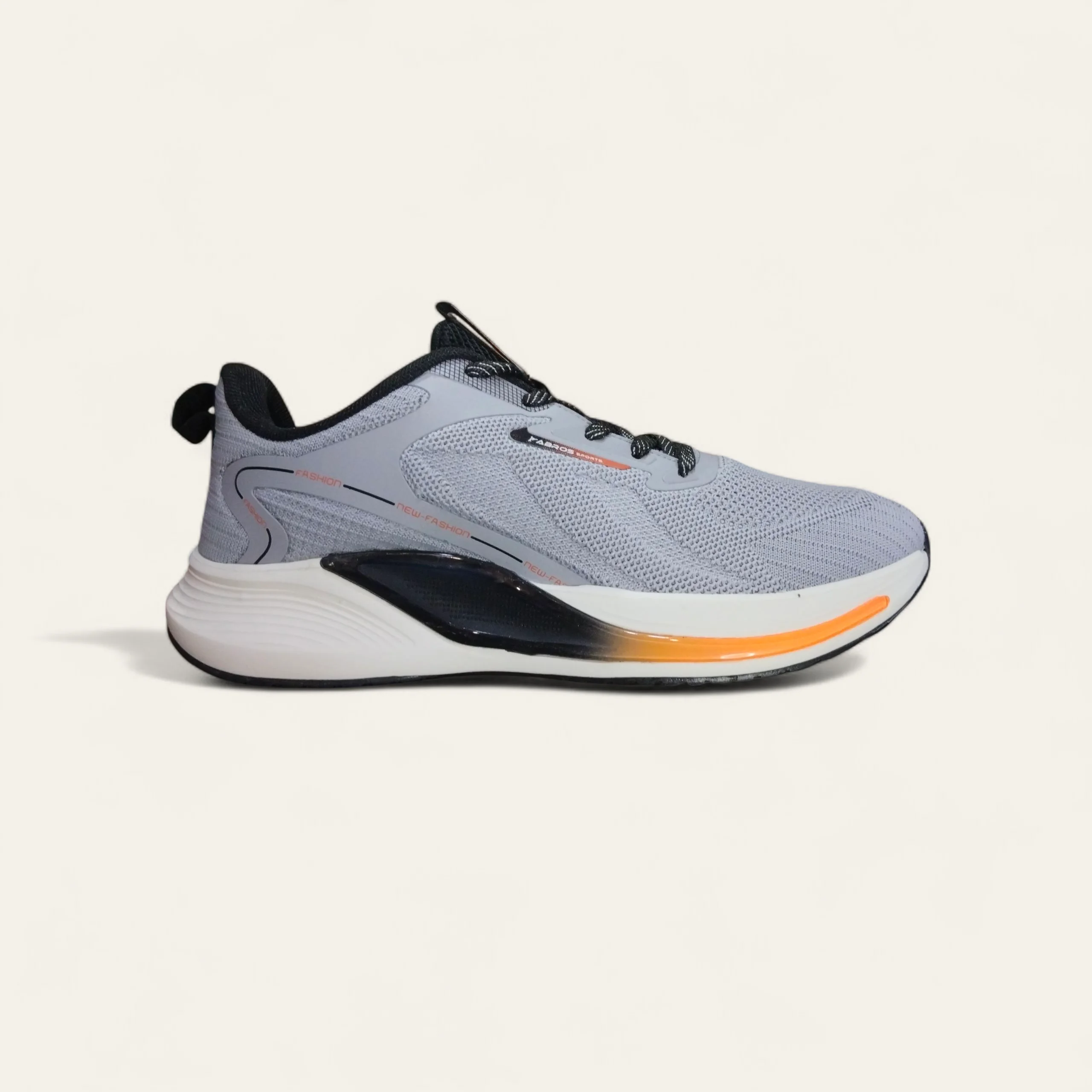 Abros Lift L.Grey/Black - Men's Running Shoes