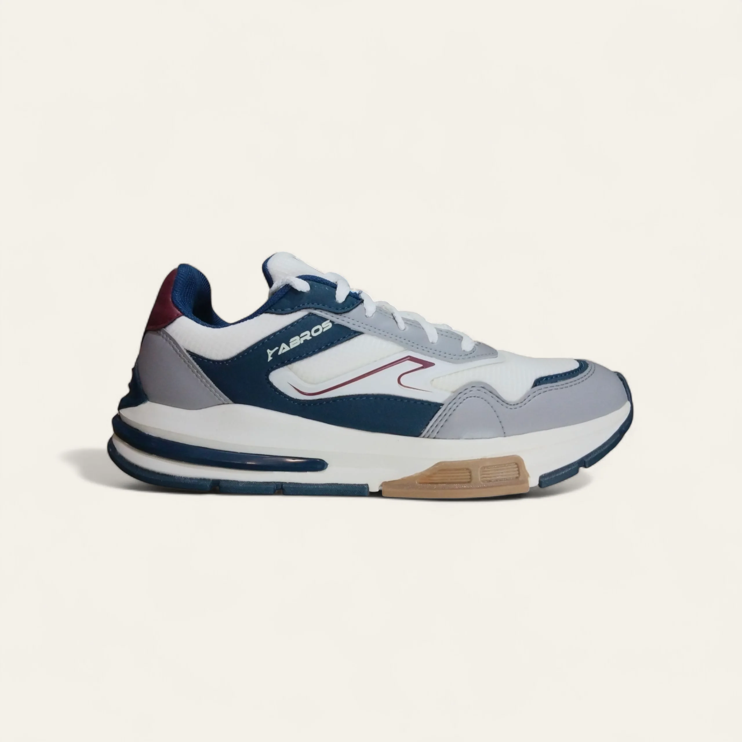 Abros Musk Off.White/D.Teal - Men's Casual Sneakers