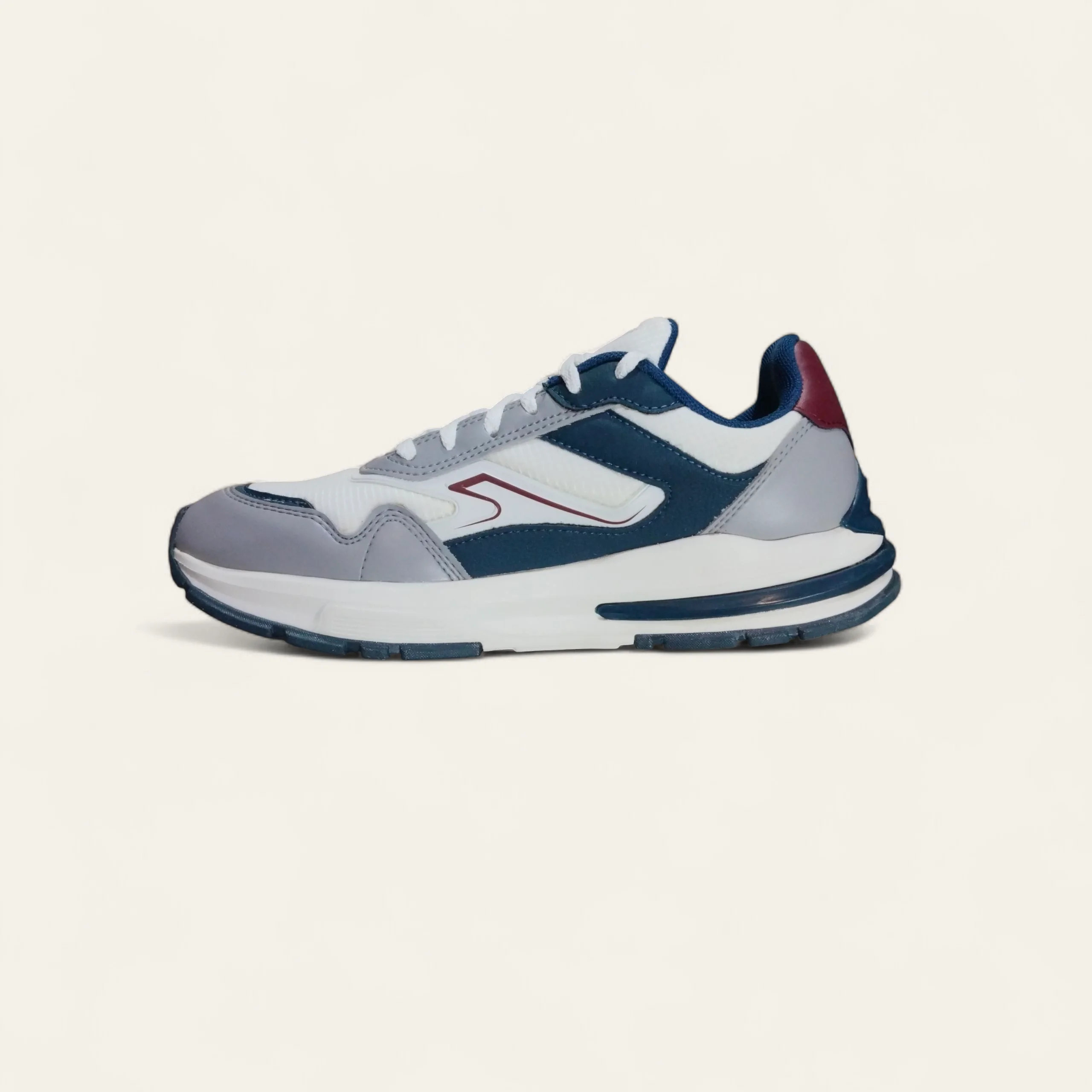 Abros Musk Off.White/D.Teal - Men's Casual Sneakers