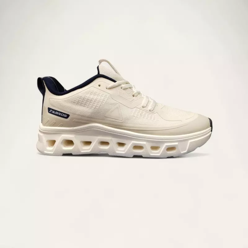 Abros Ravo L.Beige/Navy - Men's Sports Shoes