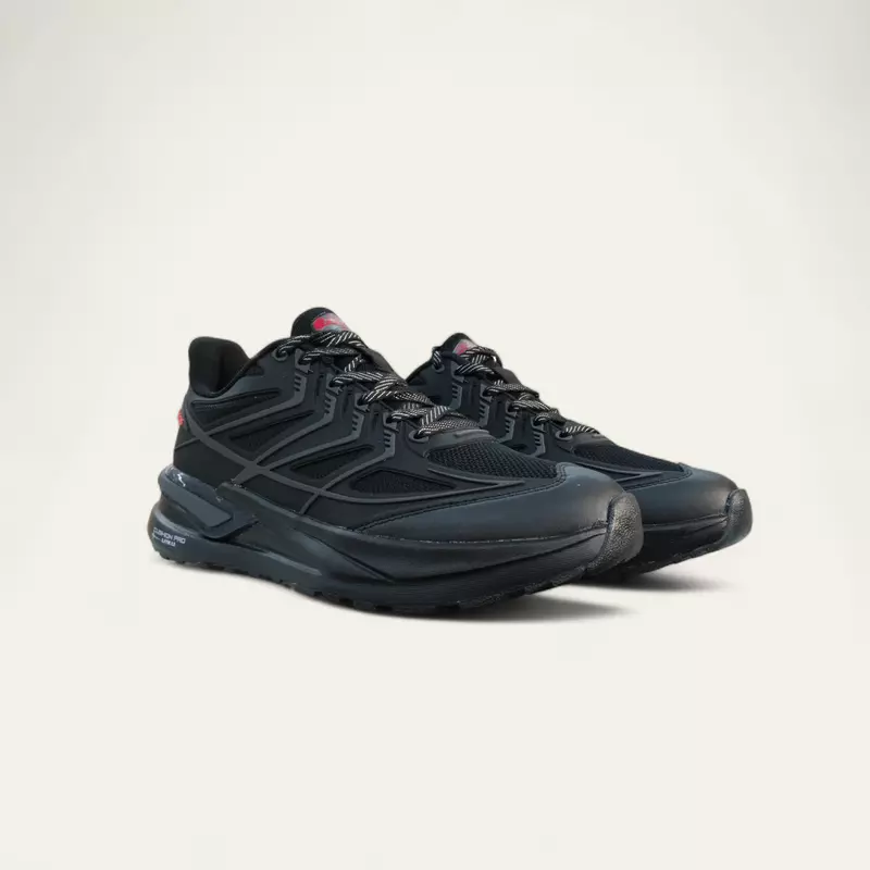 Abros Zevron Black/Grey - Men's Sports Shoes