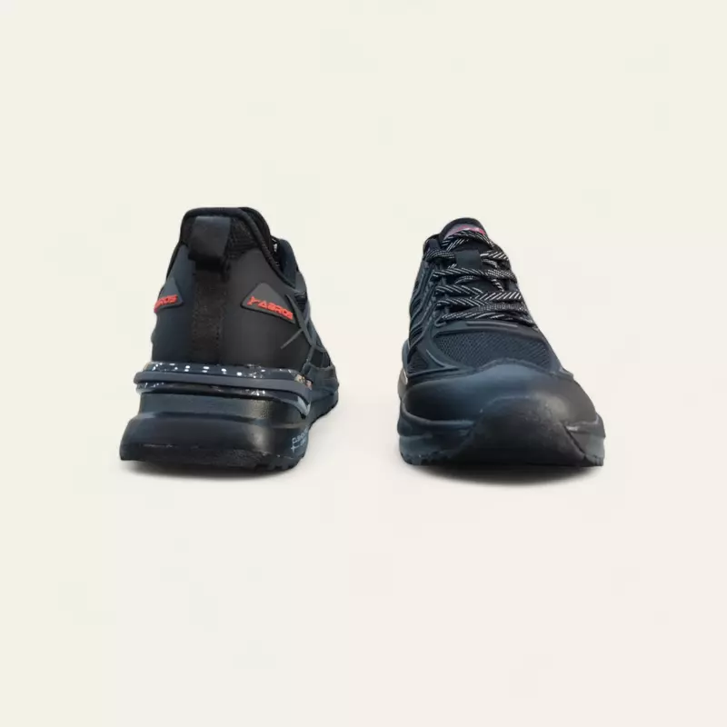 Abros Zevron Black/Grey - Men's Sports Shoes