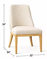 Odessa Fine Dining Upholstered Dining Chair