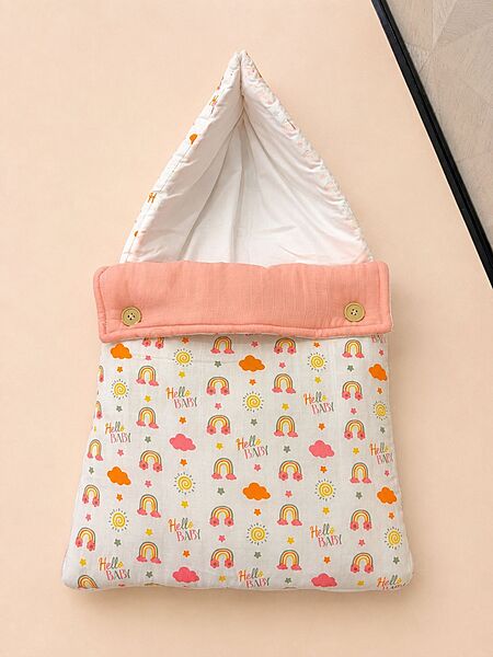 Muslin Carry Nest - Vanavil Muslin Carry Nest - Vanavil