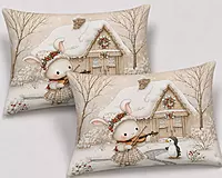 Snow 7D Digital Print Bedsheet Soft, Stylish & Premium Quality Bed Sheet King-225 x 250 CM)