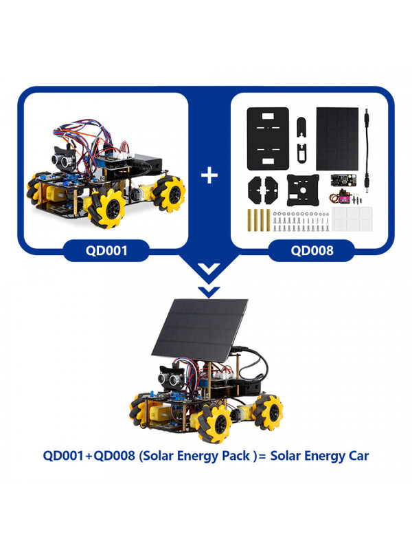 Solar Energy Expansion Pack for QD001 (Without Car)