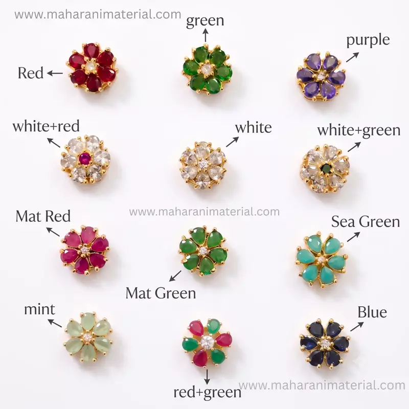 AD Flower Kundan