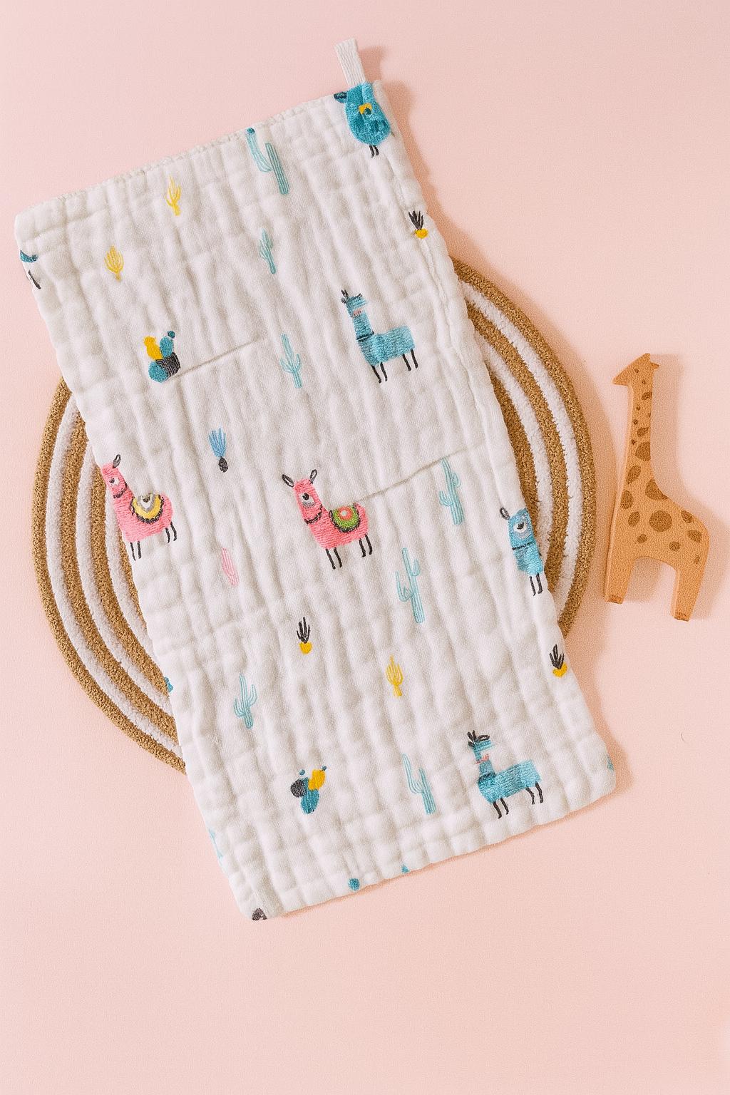 Premium Crinkled Muslin Burp Cloths (Pack of 2) Premium Crinkled Muslin Burp Cloths (Pack of 2)