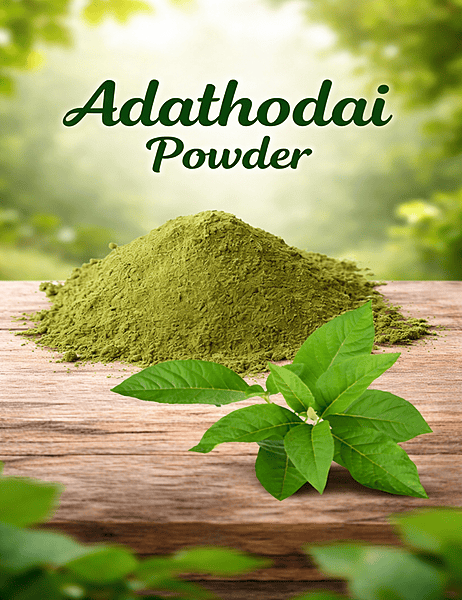 Adathodai Powder/Malabar Nut Powder