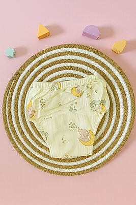 4-Layer Padded Crinkled Muslin Underwear – Assorted Design 4-Layer Padded Crinkled Muslin Underwear – Assorted Design