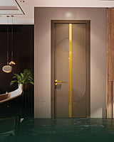 Modern Luxury: 3D HDHMR Door with Elegant Deco Paint Finish