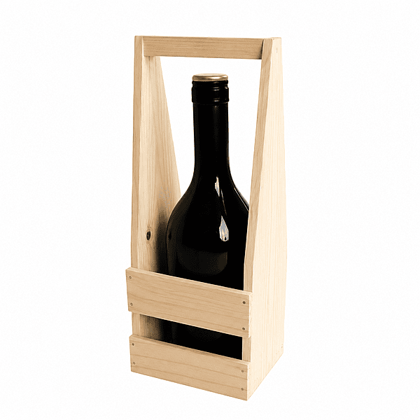 Wooden Wine Bottle Holder