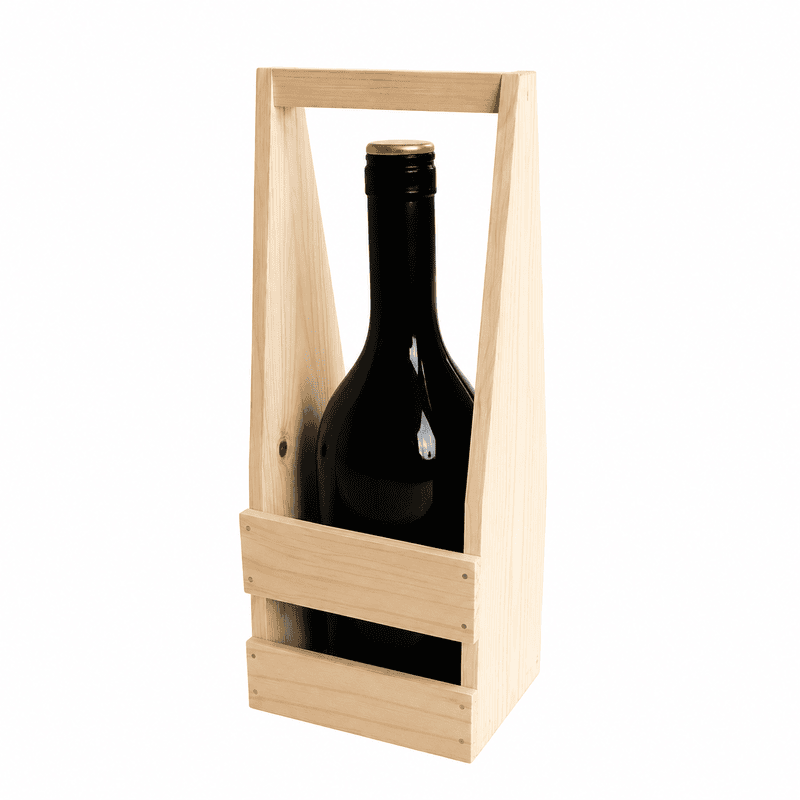 Wooden Wine Bottle Holder