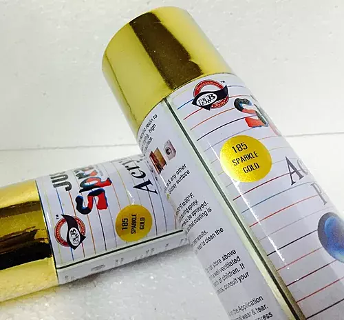 Just Spray Premium Colours 400ml, Sparkle Gold