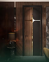 Luxurious 2.5D HDHMR Door with Deco Paint Finish