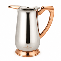 WHITE METAL JUG