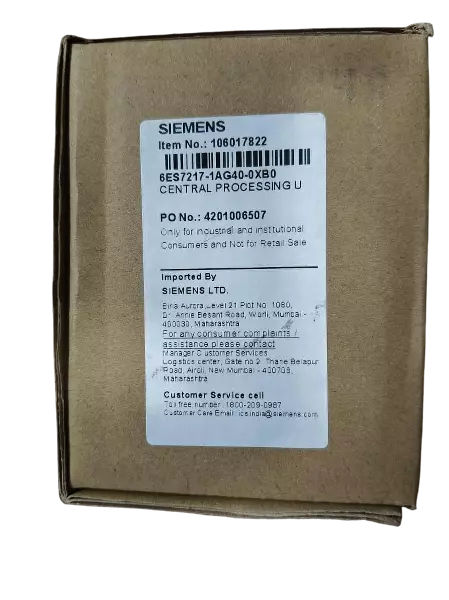 Siemens SIMATIC S7-1200 CPU 1217C Compact CPU DC/DC/DC (6ES7217-1AG40-0XB0)