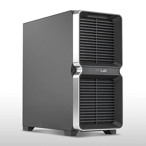 ProLab Design AI828 Mid Tower Workstation PC Case – E-ATX Support | 360mm Radiator