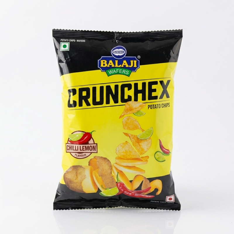 BALAJI CRUNCHEX CHILLI LEMON 32GM