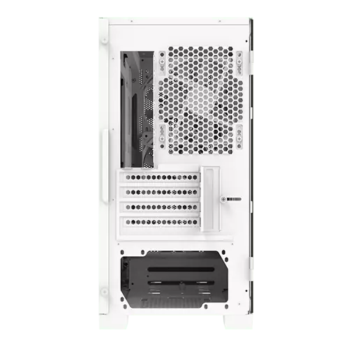 Montech Air 100 ARGB White M-ATX Mini Tower Case – High Airflow Tempered Glass