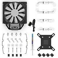 Montech Air Cooler 210 ARGB – 120mm PWM Fan | 6 Heat Pipes | CPU Air Cooler