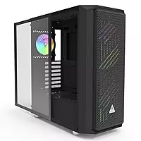 Montech Air X ARGB E-ATX Mid Tower Case – Tempered Glass | ARGB Fans | High Airflow