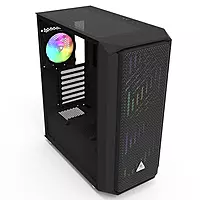Montech Air X ARGB E-ATX Mid Tower Case – Tempered Glass | ARGB Fans | High Airflow