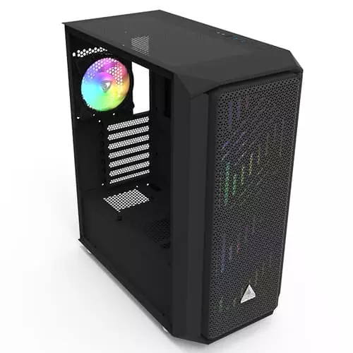 Montech Air X ARGB E-ATX Mid Tower Case – Tempered Glass | ARGB Fans | High Airflow