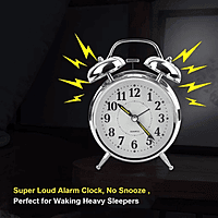 Zigdeal Digital Alarm Clock – LED Display | Snooze Function | Desk & Bedside Use