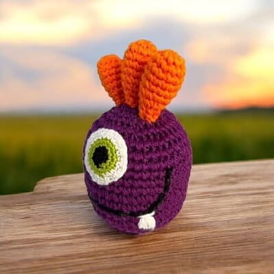Crochet Alien Rattle