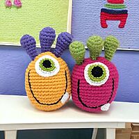 Eco‑Friendly Crochet Alien Rattle