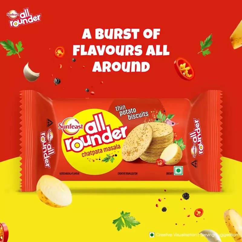 Sunfeast All Rounder Thin Potato Biscuits