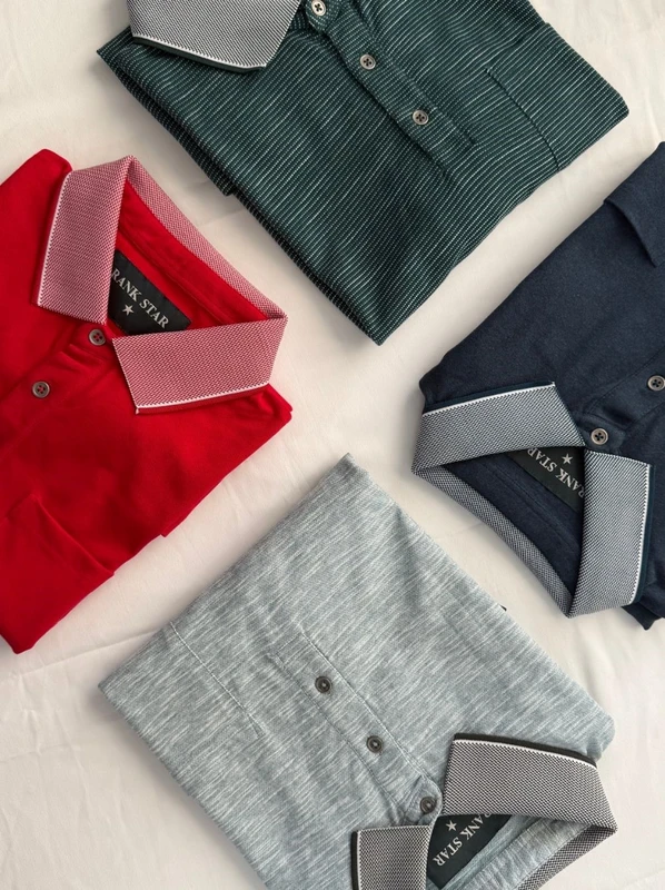 Men Light Green Poloshirt