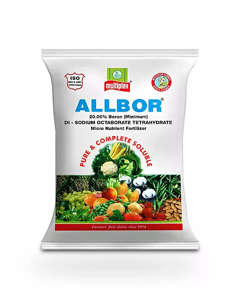 Allbor - Boron 20% Micronutrient Fertilizer for Fruit & Vegetable Crops
