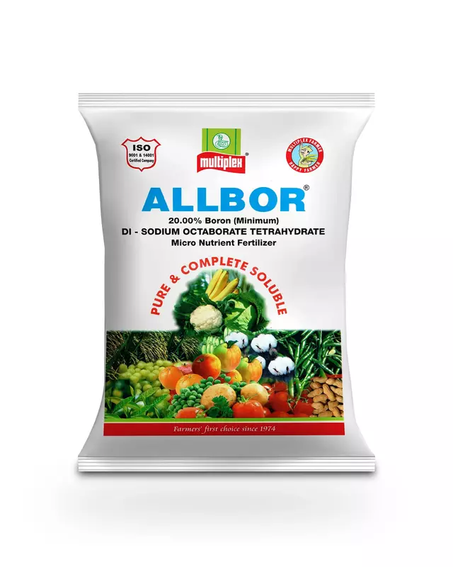 Allbor - Boron 20% Micronutrient Fertilizer for Fruit & Vegetable Crops