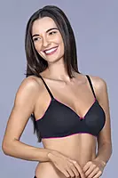 Amante Casual Chic Solid Padded Non Wired T Shirt Bra 10901