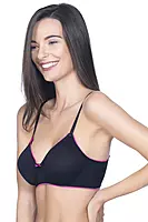 Amante Casual Chic Solid Padded Non Wired T Shirt Bra 10901