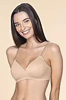 Amante Casual Chic Solid Padded Non Wired T Shirt Bra 10901