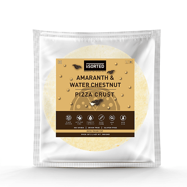 Amaranth & Water Chestnut Crust
