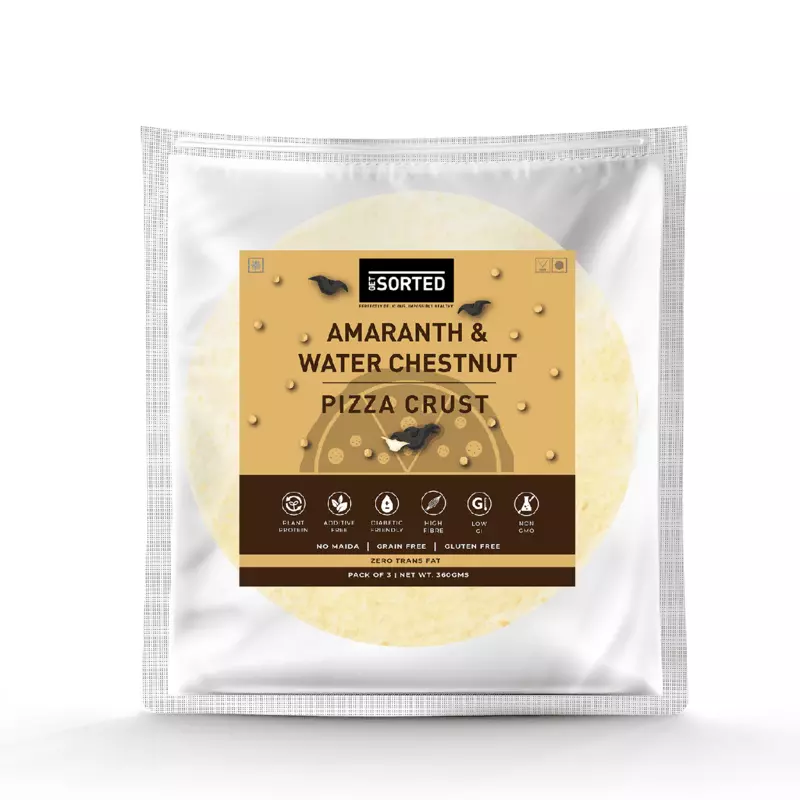 Amaranth & Water Chestnut Crust
