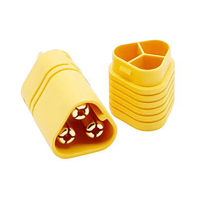 AMASS MT60 High-Current 3-Pin Motor Plug Male and Female with Housing AMASS MT60 High-Current 3-Pin Motor Plug Male and Female with Housing