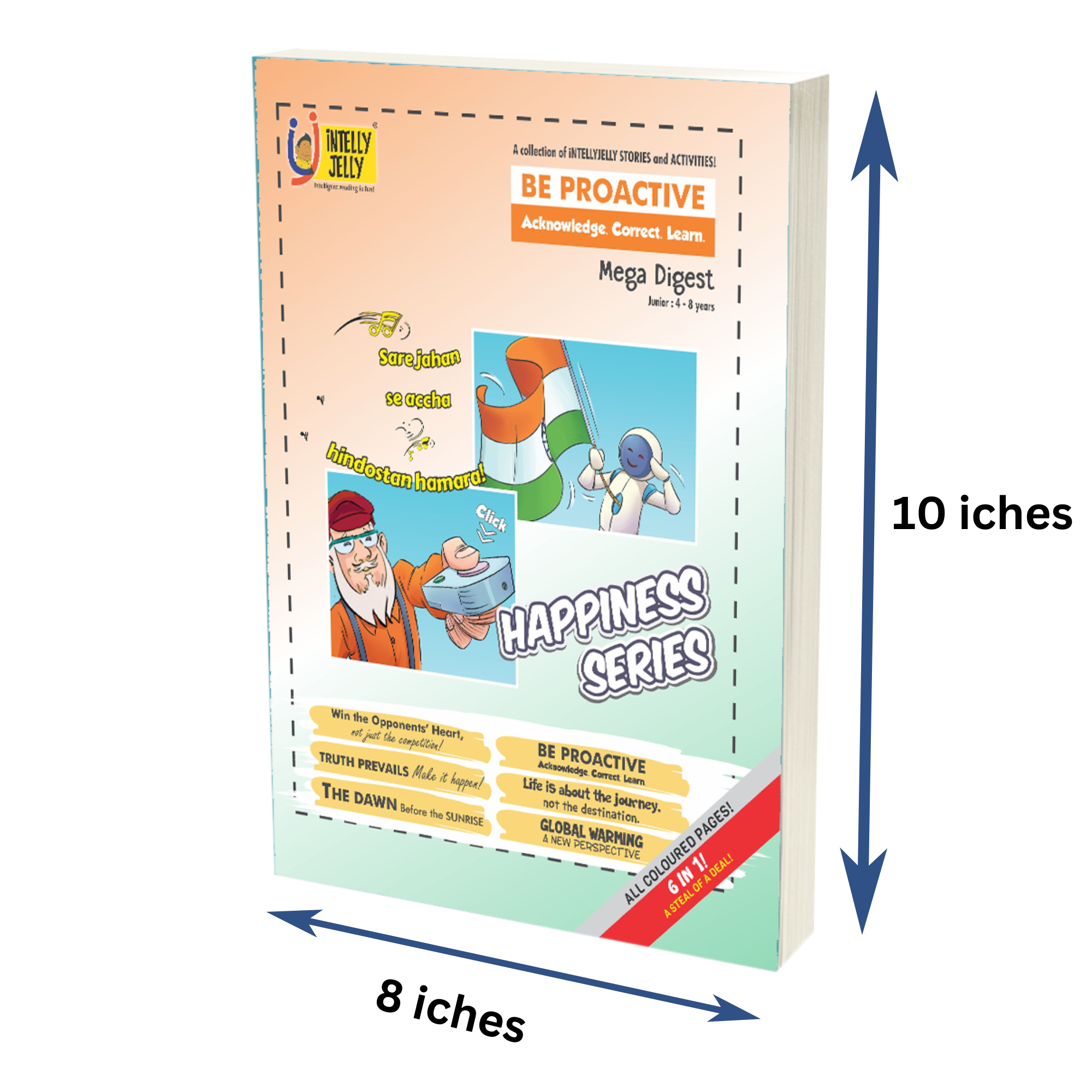 Happiness Series Mega Digest 'Be Proactive: Acknowledge | Correct | Learn'- Junior Happiness Series Mega Digest 'Be Proactive: Acknowledge | Correct | Learn'- Junior